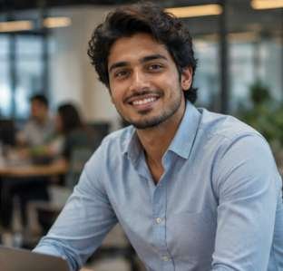 Portrait placeholder for Rahul Verma, Mobile App Development Lead at AdNxt