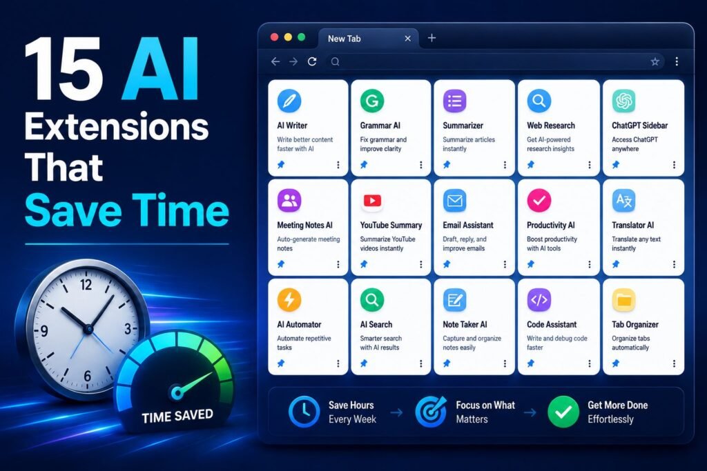 AI Browser Extensions to Save