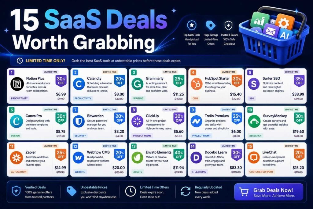 SaaS Deals for Small
