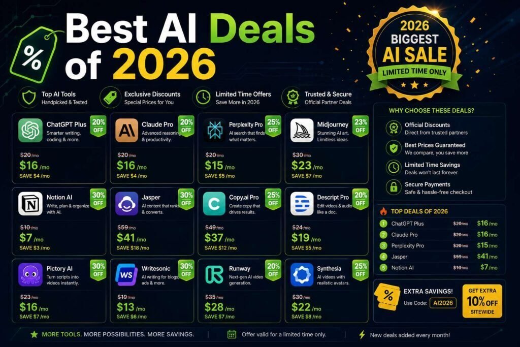Best AI Software Deals