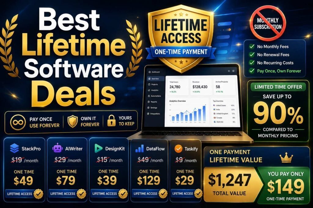 Best Lifetime Software Deals