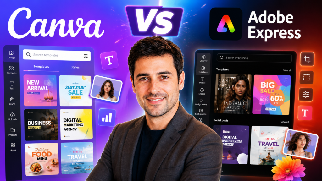 Canva vs Adobe Express