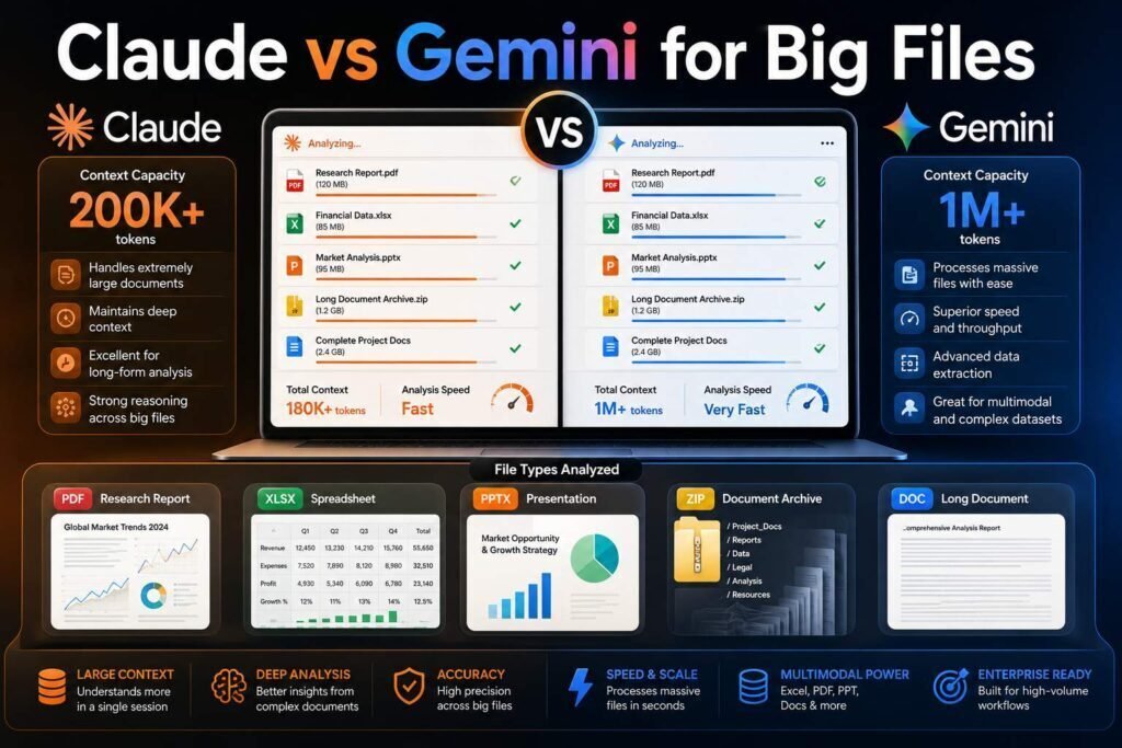 Claude vs Gemini for Long