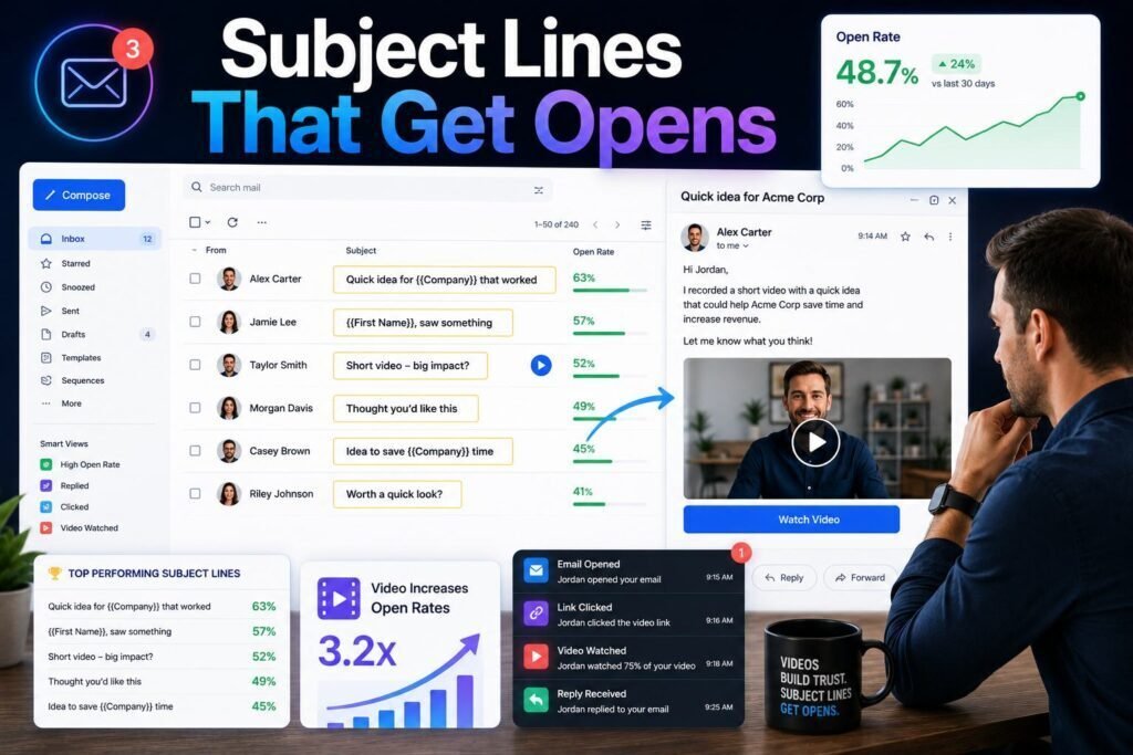 Video Email Subject Lines